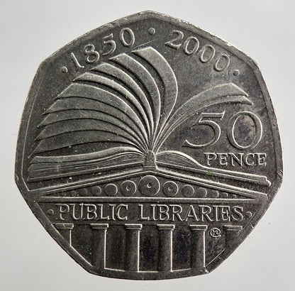 2000 50p 50 Pence Coin | Fine Collectable Grade | a1664