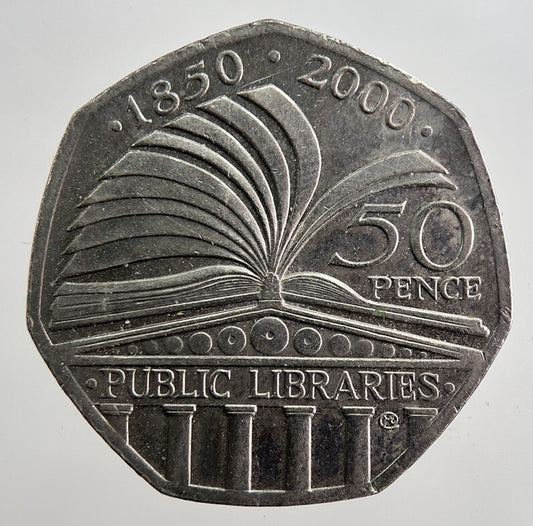 2000 50p 50 Pence Coin | Fine Collectable Grade | a1664