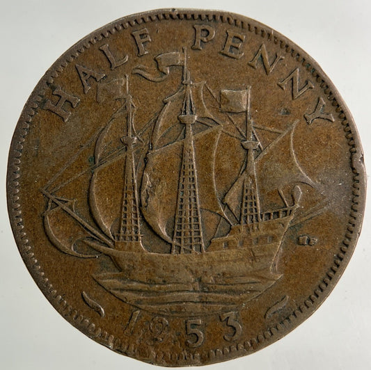 1953 Elizabeth II 2nd Half - Penny Coin | Collectable Grade