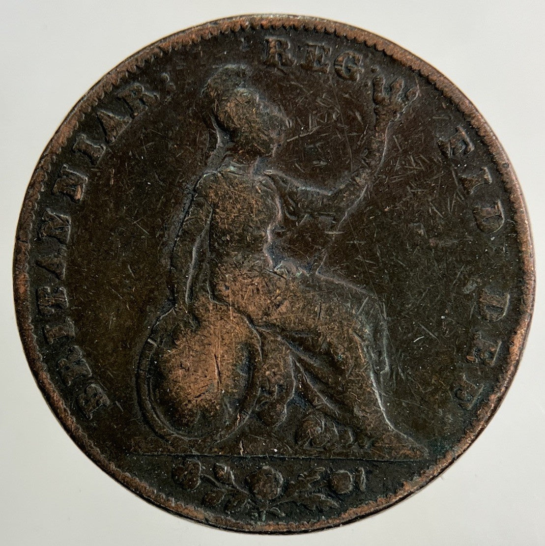 1841 Victoria Farthing Coin | Collectable Grade