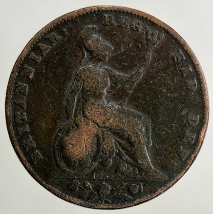 1841 Victoria Farthing Coin | Collectable Grade