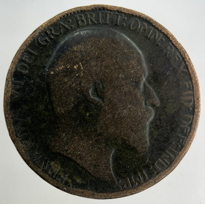 1903 Edward VII Half - Penny Coin | Collectable Grade