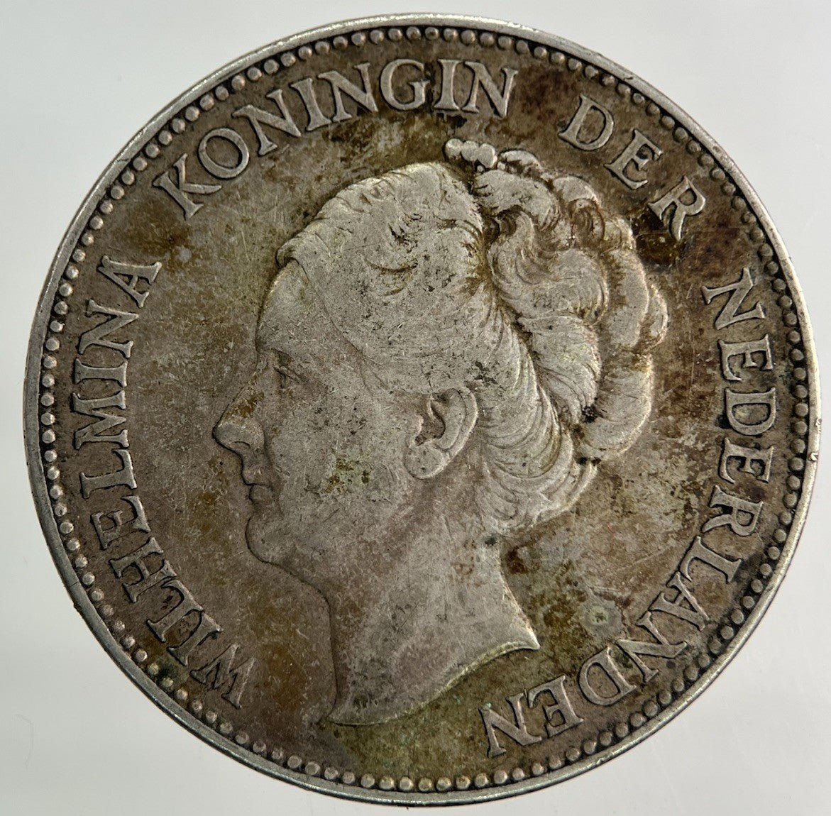 1940 Netherlands 1 Gulden Silver Coin | Fine Collectable Grade