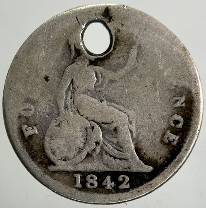 1842 Victoria Groat Four - Pence Silver Coin | Collectable Grade
