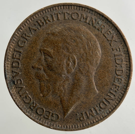1927 George V Farthing Coin | Collectable Grade
