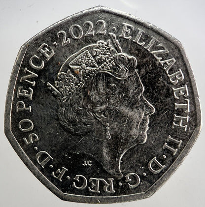 2022 70th Anniversary Jubilee 50p 50 Pence Coin | Fine Collectable Grade | a5388