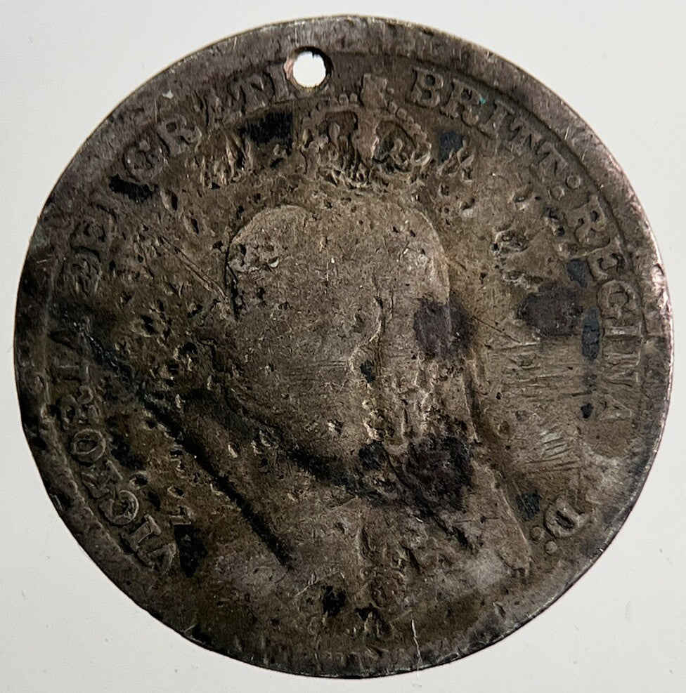 1891 Victoria Threepence Silver Coin | Collectable Grade | a9520