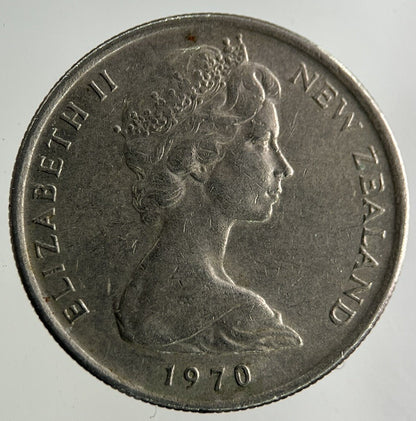 1970 New Zealand 5 Cents Coin | Fine Collectable Grade