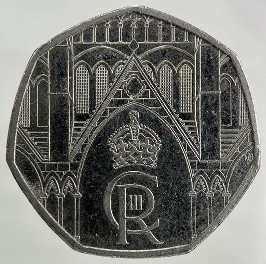 2023 Charles III 3rd Coronation 50p Fifty - Pence Coin | Collectable Grade