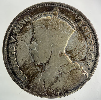 1935 New Zealand Half - Crown Silver Coin | Collectable Grade