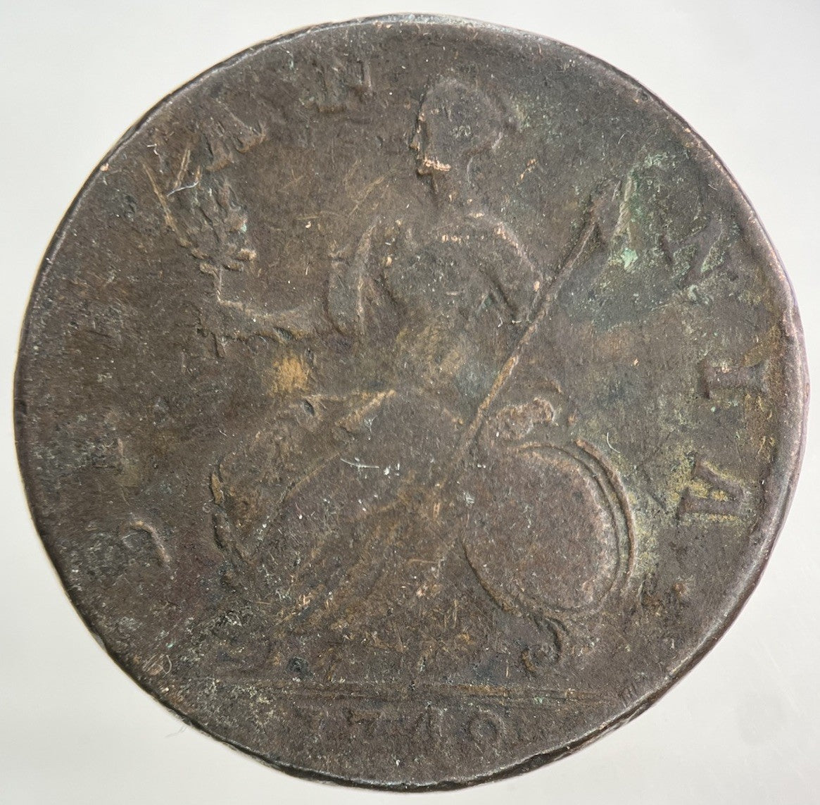 1749 George II 2nd Half - Penny Coin | Collectable Grade