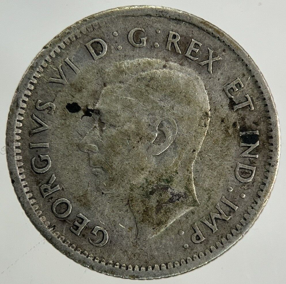 1947 Canada 10 Cents Silver Coin | Collectable Grade