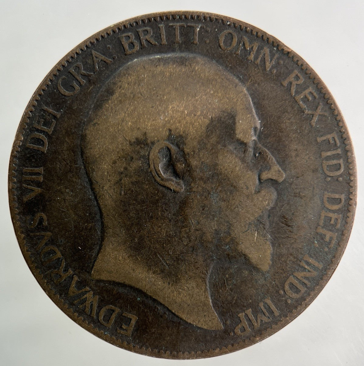 1907 Edward VII One Penny Coin | Collectable Grade