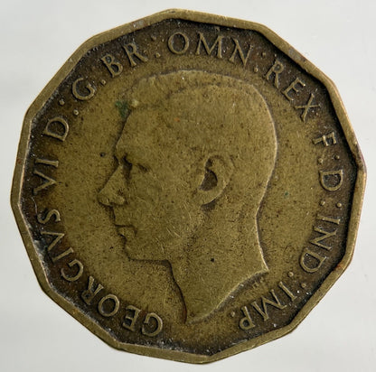1937 George VI Threepence Coin | Fine Collectable Grade
