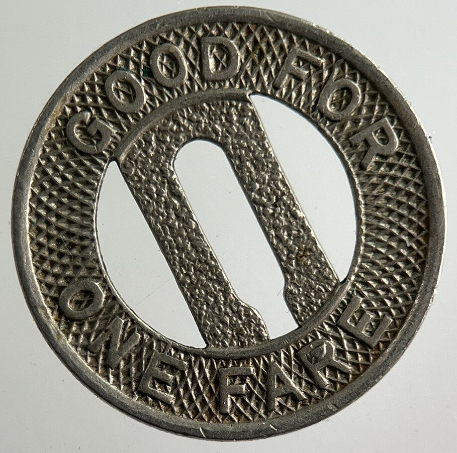 US USA Connecticut Company Transport Fare Token Coin | Collectable Grade