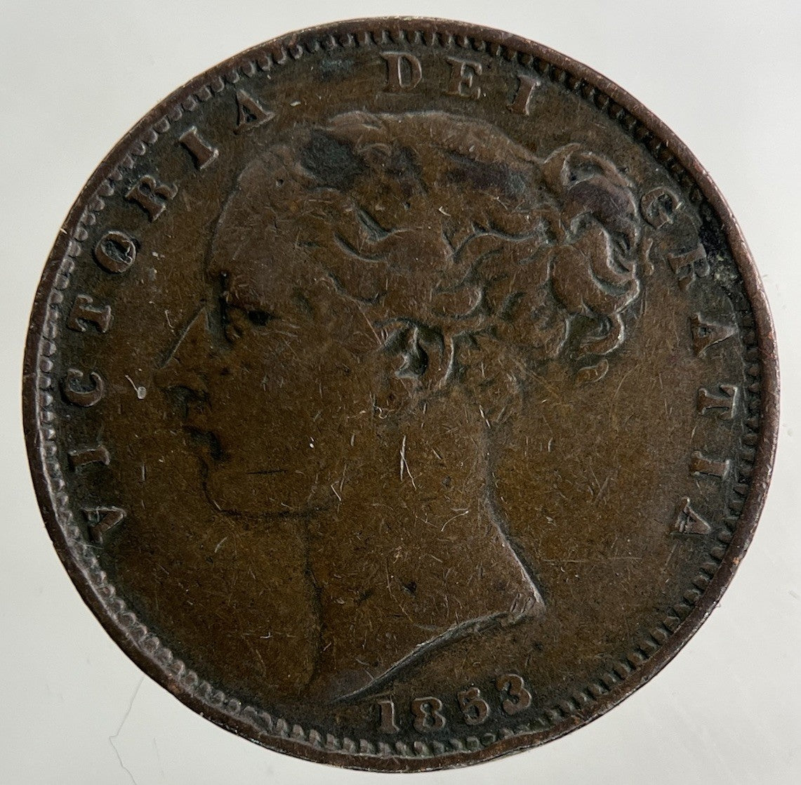 1853 Victoria Farthing Coin | Collectable Grade