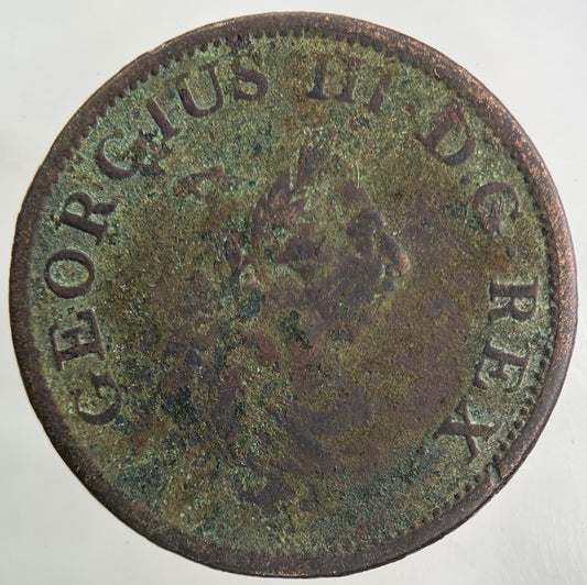 1806 Irish Half - Penny Coin | Collectable Grade