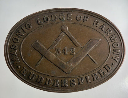 British Huddersfield Masonic Lodge Token Coin | Collectable Grade