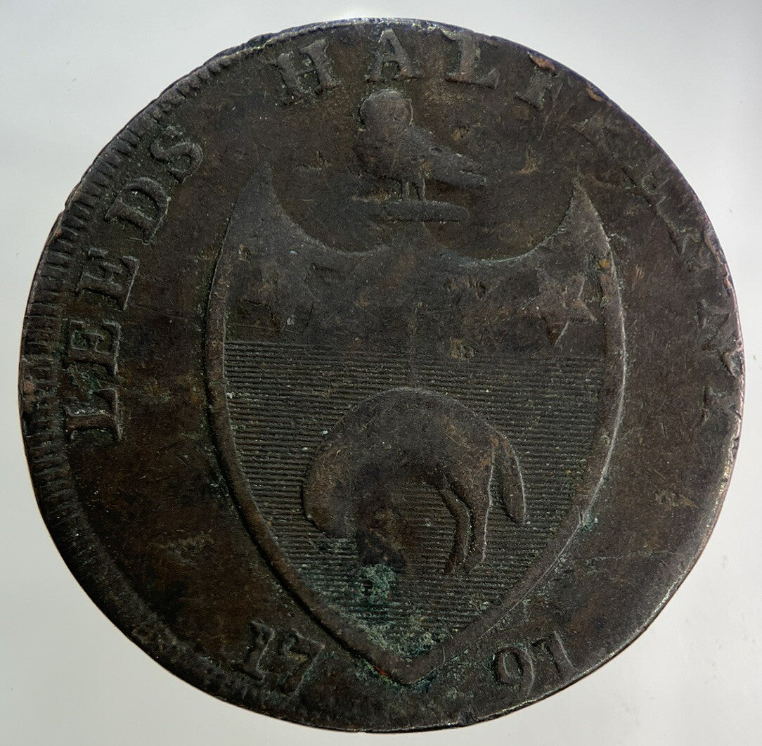 1791 Leeds Half - Penny Token Coin | Collectable Grade