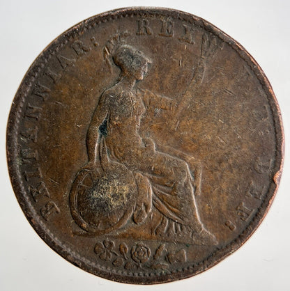 1834 William IV Half - Penny Coin | British Coin | Collectable Grade | a1841