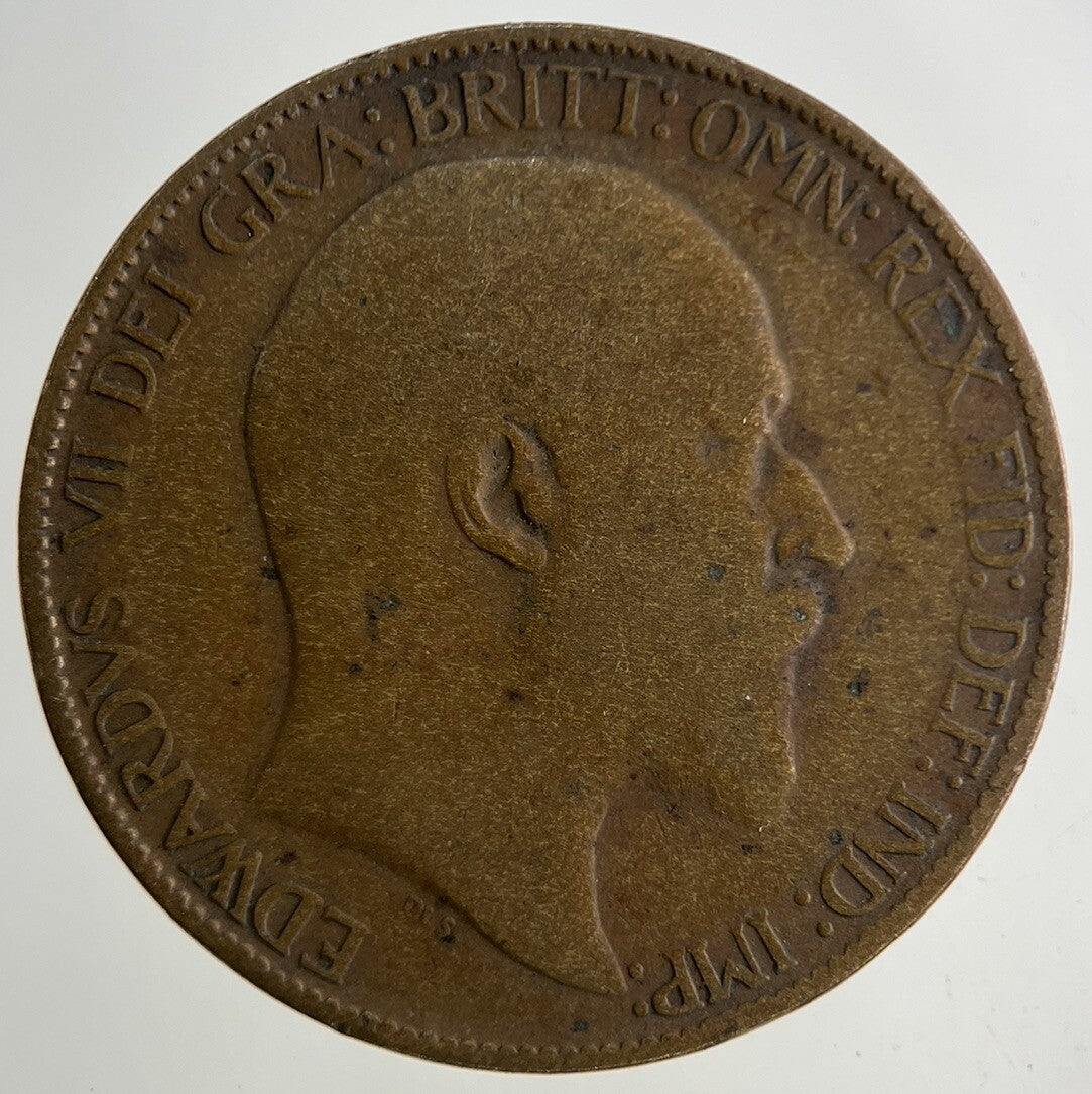 1910 Edward VII Half - Penny Coin | Collectable Grade