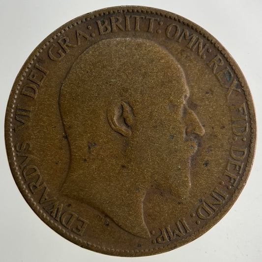 1910 Edward VII Half - Penny Coin | Collectable Grade