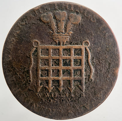 1795 Middlesex W Williams Half - Penny Token Coin | Collectable Grade | a9350