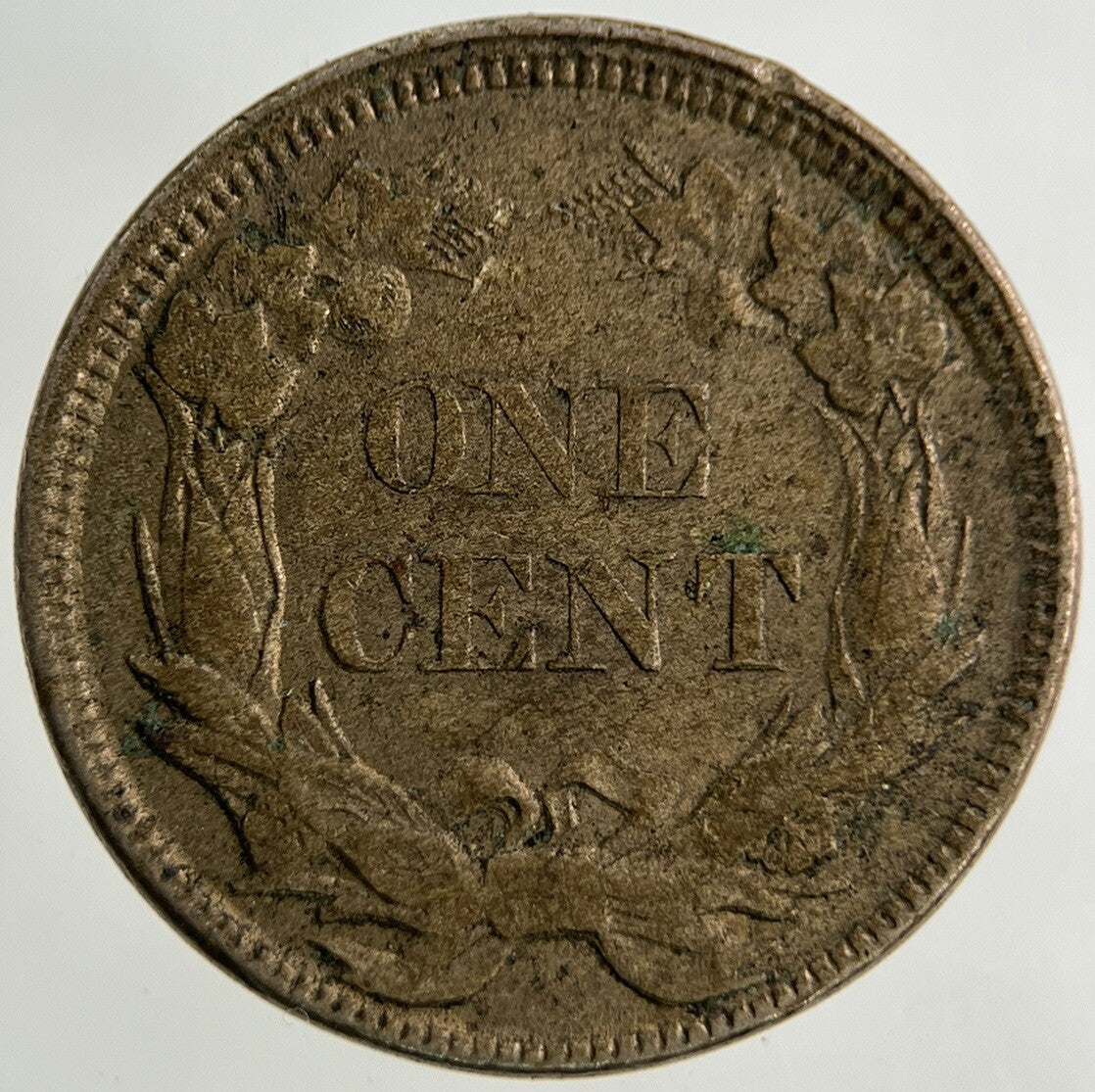 1858 US USA One Cent Eagle Coin | Very High Grade