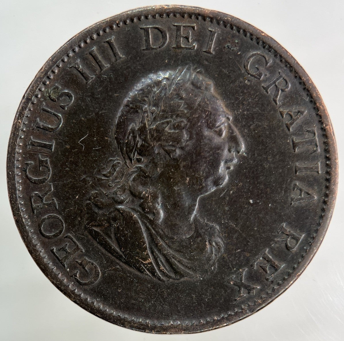 1799 George III 3rd Half - Penny Coin | Fine Collectable Grade