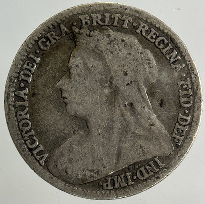 1896 Victoria Threepence Silver Coin | Collectable Grade