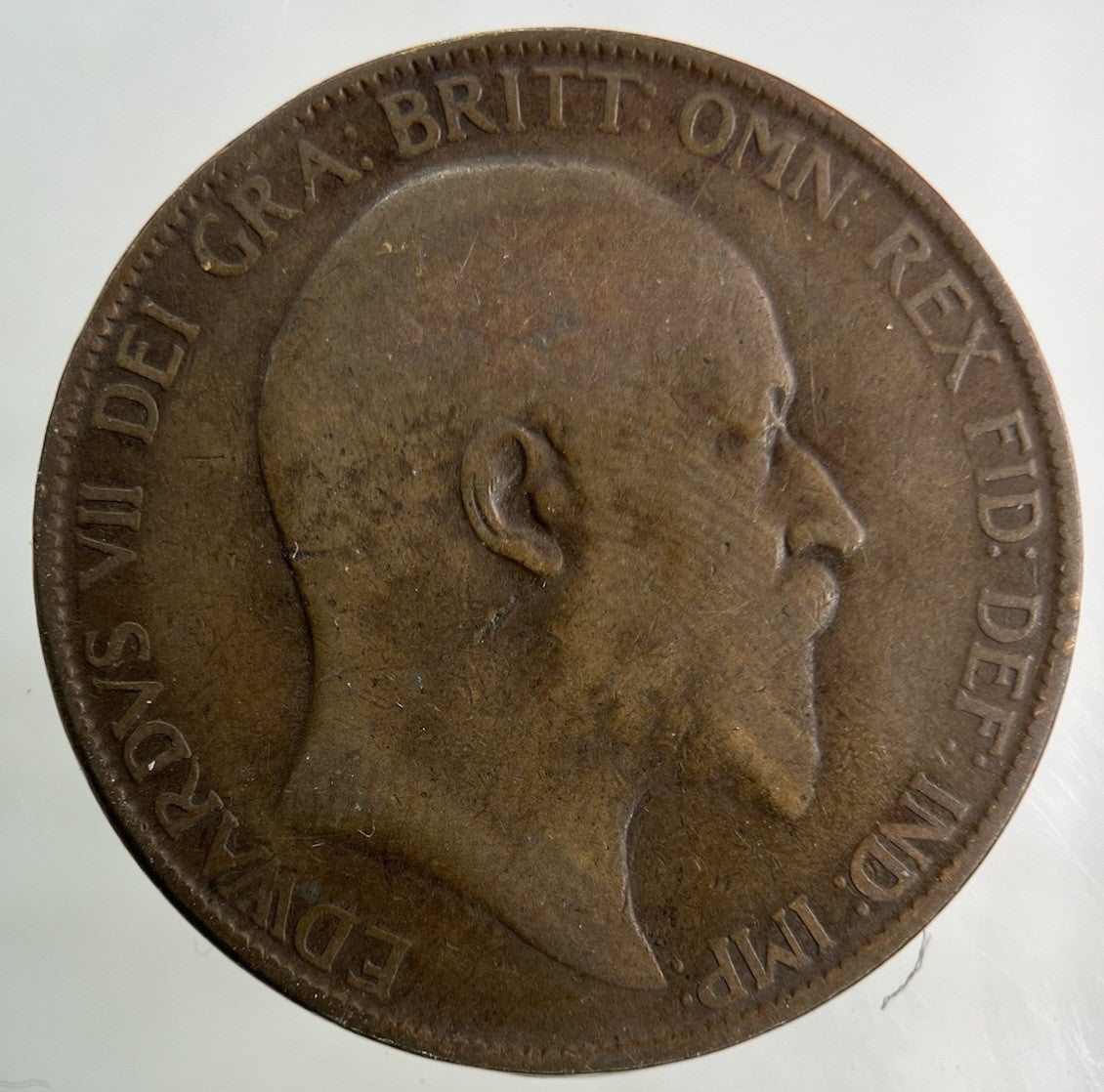 1907 Edward VII One Penny Coin | Collectable Grade
