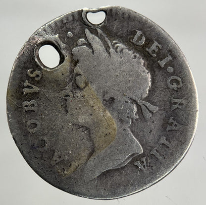 1686 James II 2nd Maundy Three - Pence Silver Coin | Collectable Grade