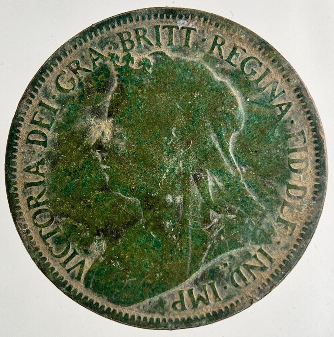 1897 Victoria Half - Penny Coin | Collectable Grade