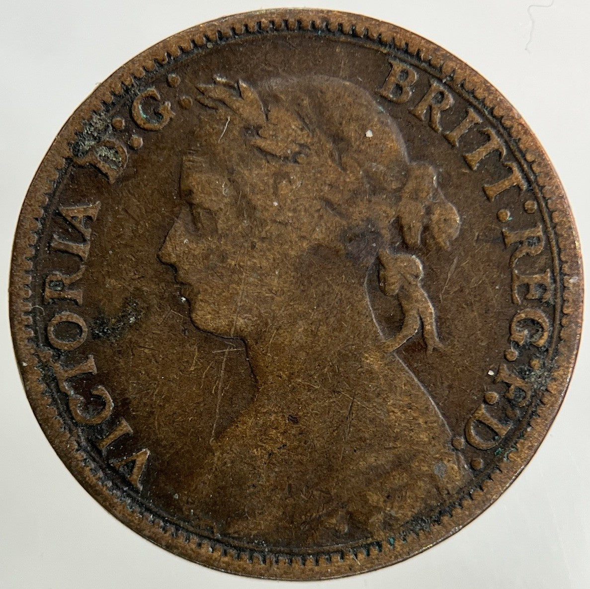 1878 Victoria Farthing Coin | Collectable Grade