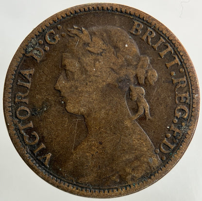 1878 Victoria Farthing Coin | Collectable Grade