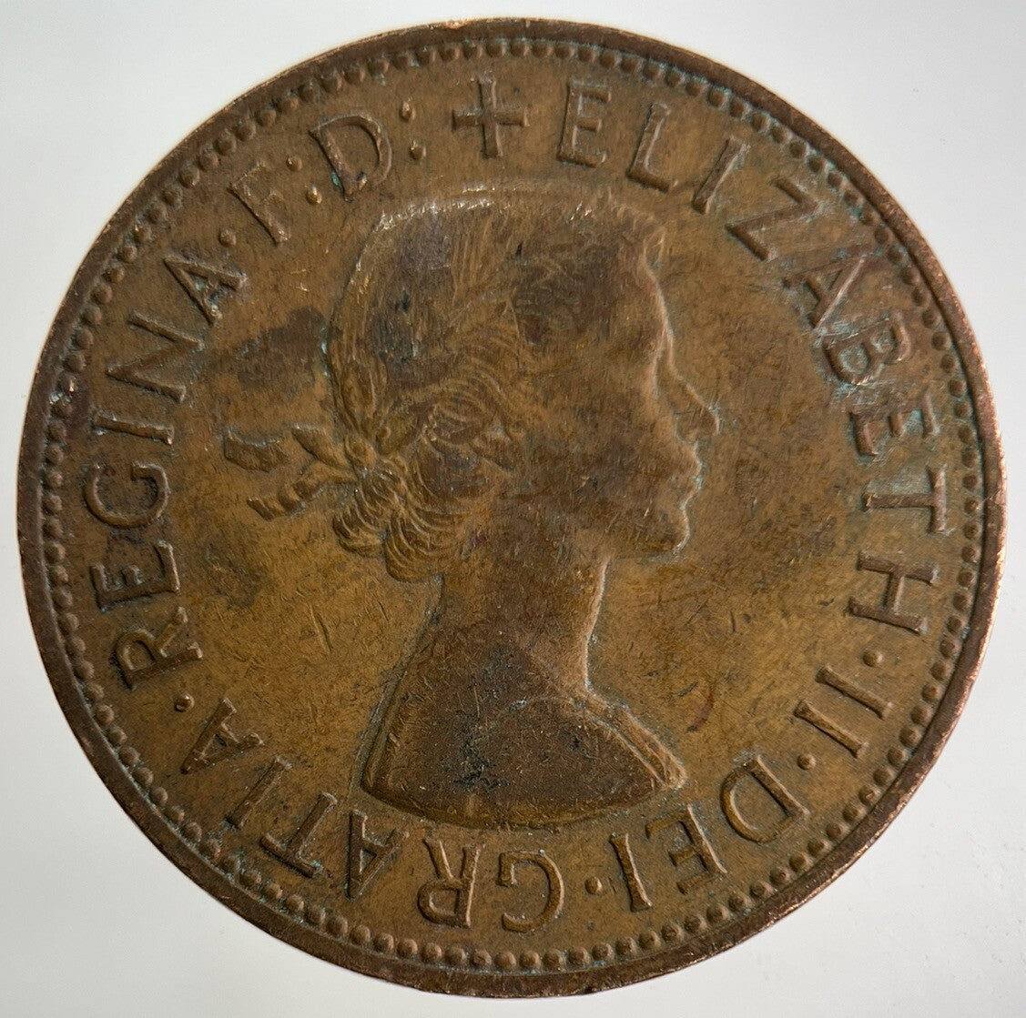 1962 Elizabeth II 2nd One Penny Coin | Fine Collectable Grade