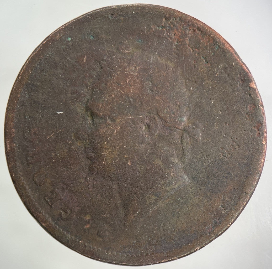 1826 George IV One Penny Coin | Fair Grade