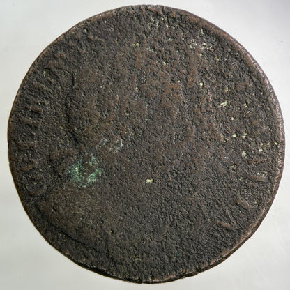 1694 William III 3rd & Mary Half - Penny Coin | Fair Grade