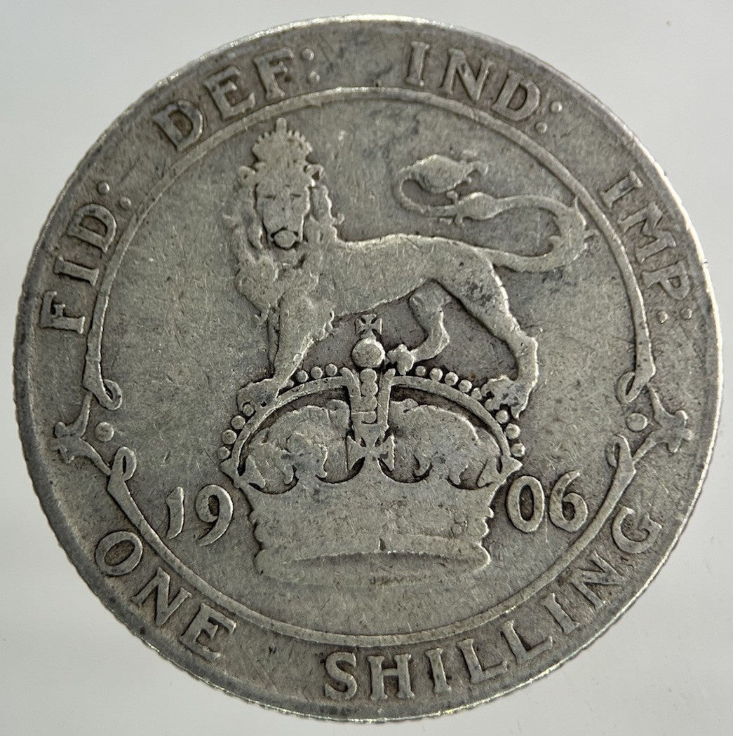 1906 Edward VII Shilling Silver Coin | Collectable Grade