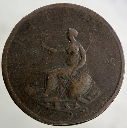 1799 George III 3rd Half - Penny Coin | Collectable Grade