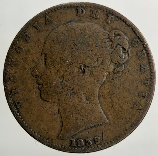 1839 Victoria Farthing Coin | Collectable Grade