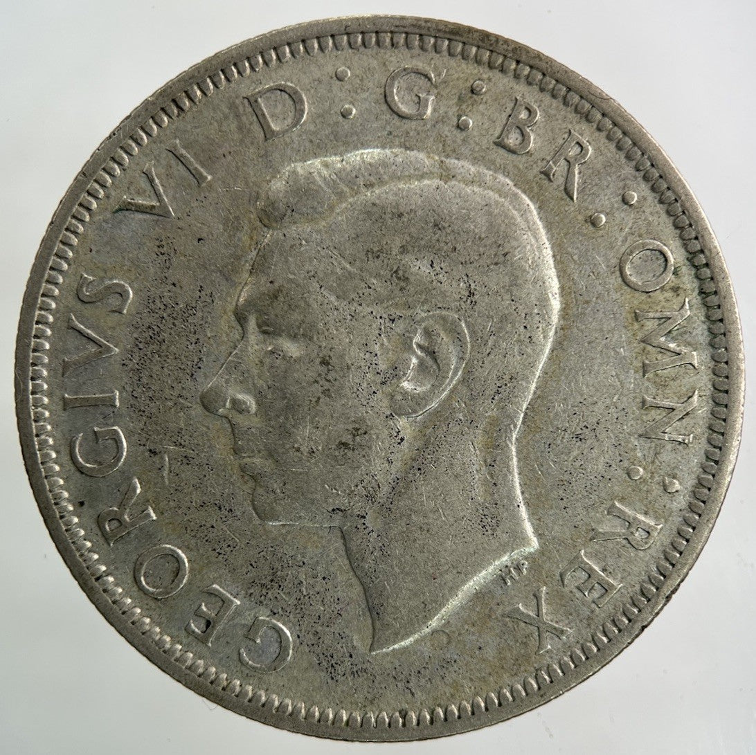 1942 George VI Half - Crown Silver Coin | Fine Collectable Grade