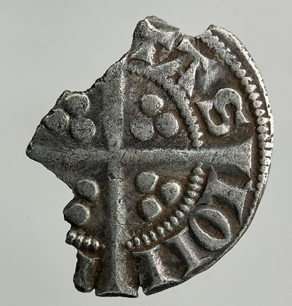 British Medieval Edward 1 1st Penny Hammered Silver Coin | Collectable Grade