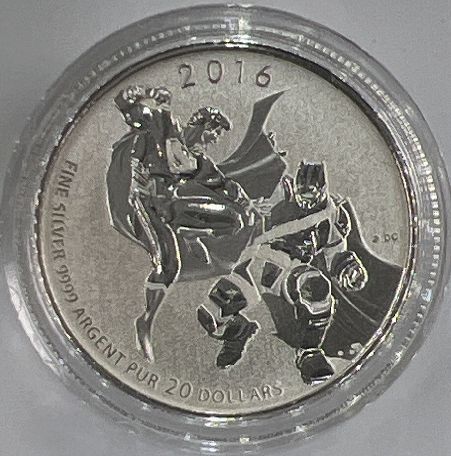 2016 Batman & Robin Perth Mint | Silver Coin | 1/2oz | Comes In Capsule