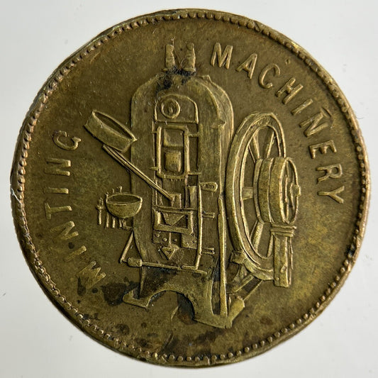 Birmingham Taylor & Challen Mintinc Machinery Token Coin | Collectable Grade