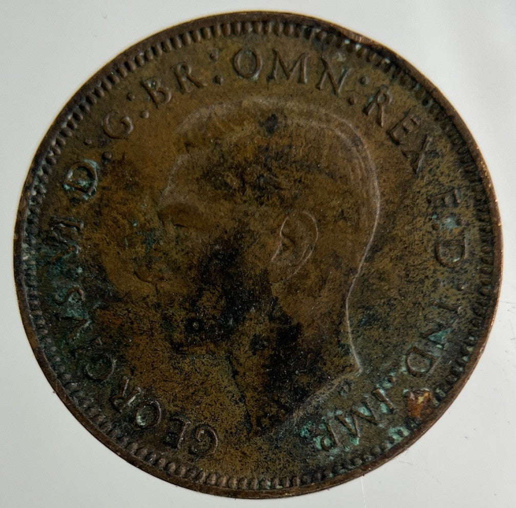 1942 George VI Wren Farthing Coin | Collectable Grade