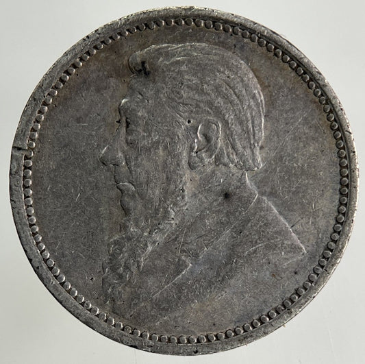 1897 South Africa Threepence Silver Coin | Fine Collectable Grade