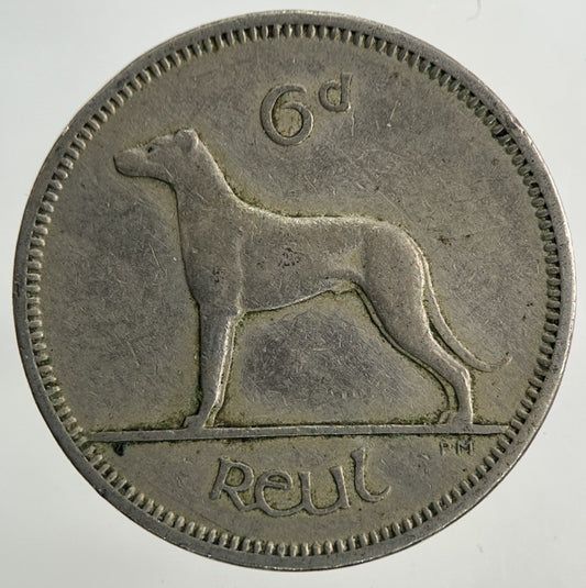 1960 Irish Sixpence Coin | Fine Collectable Grade