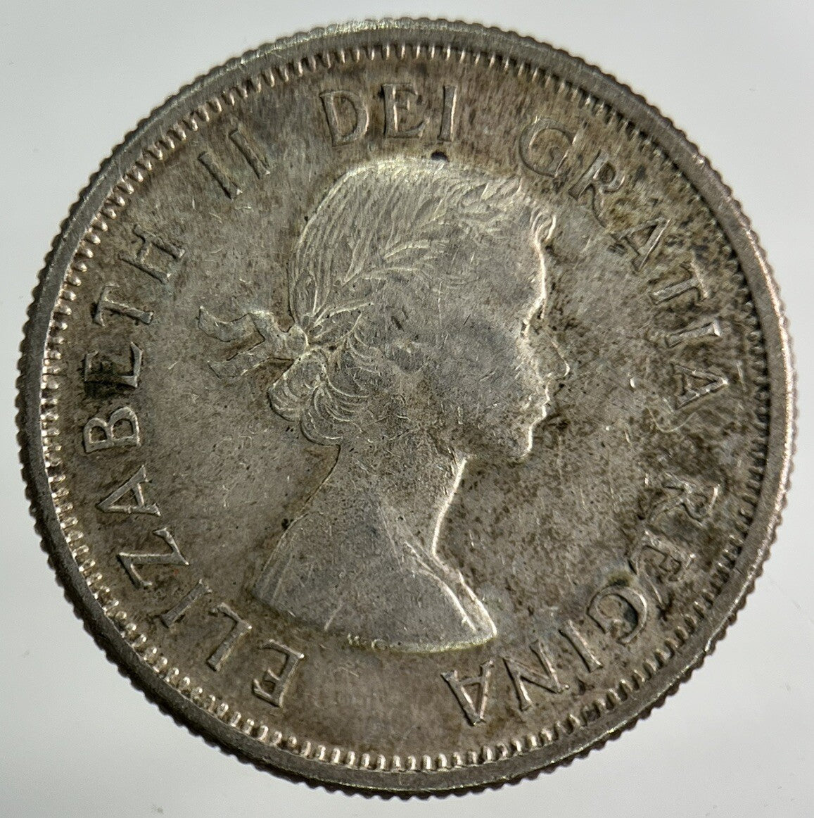 1958 Canada 25 Cents Silver Coin | Fine Collectable Grade