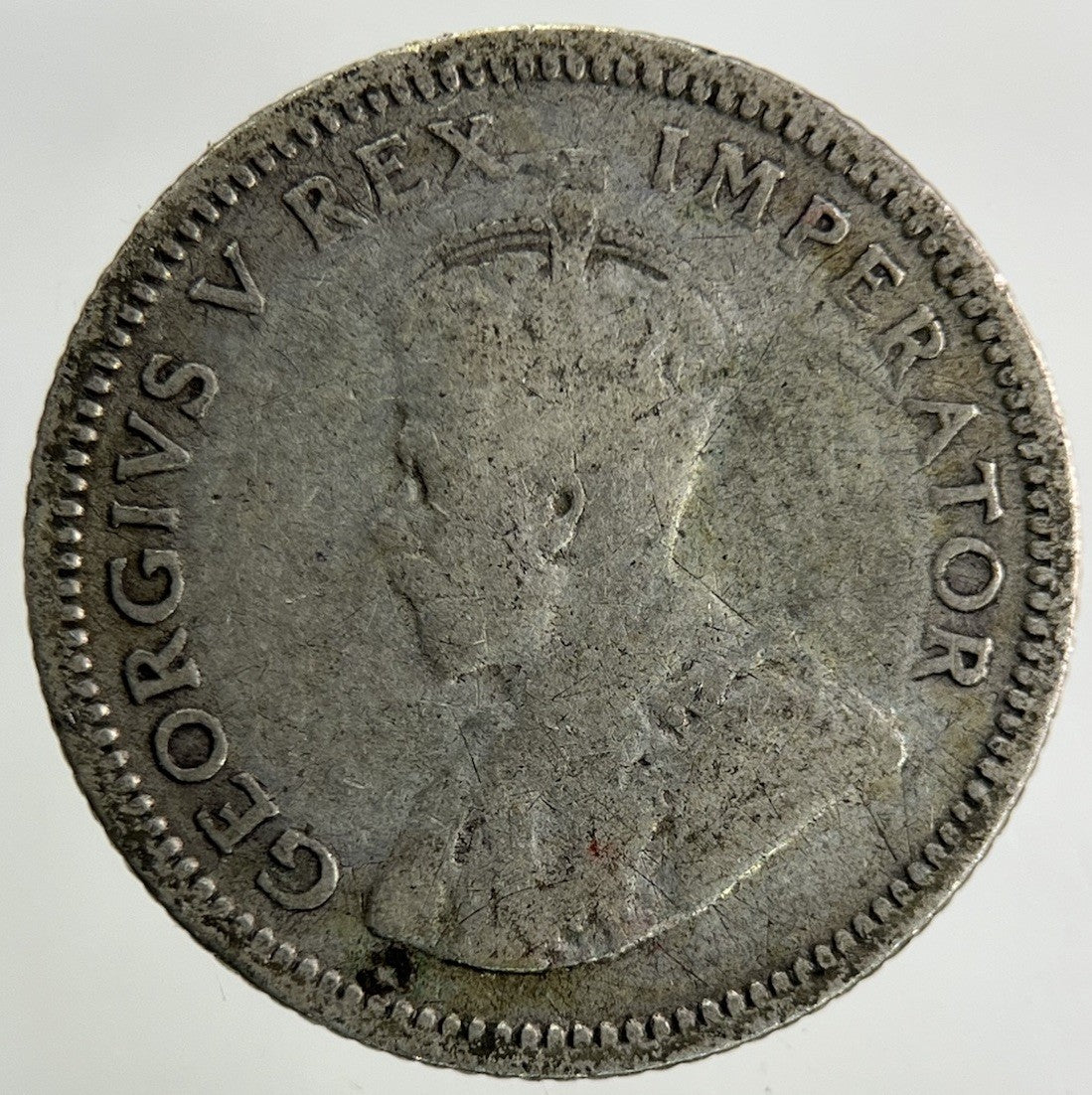 1926 South Africa Sixpence Silver Coin | Fair Grade